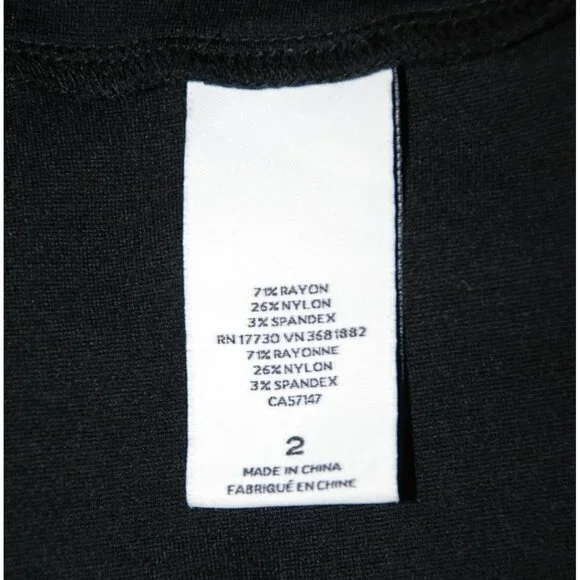 Kate Young Ladies Black Dress Size 2 Fit And Flare Back Zip Whimsy Goth - Picture 11 of 12